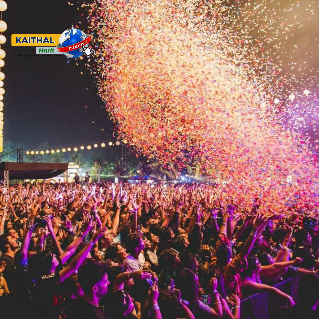 कैथल में DJ नाइट का धमाल: म्यूजिक और डांस पर झूमे युवा, देर रात तक चला कार्यक्रम