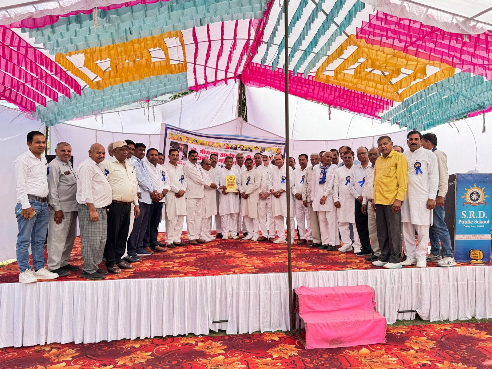 जाट वरिष्ठ माध्यमिक विद्यालय में एनएसएस का जिला स्तरीय कैंप आयोजित, स्वच्छता अभियान चलाया गया