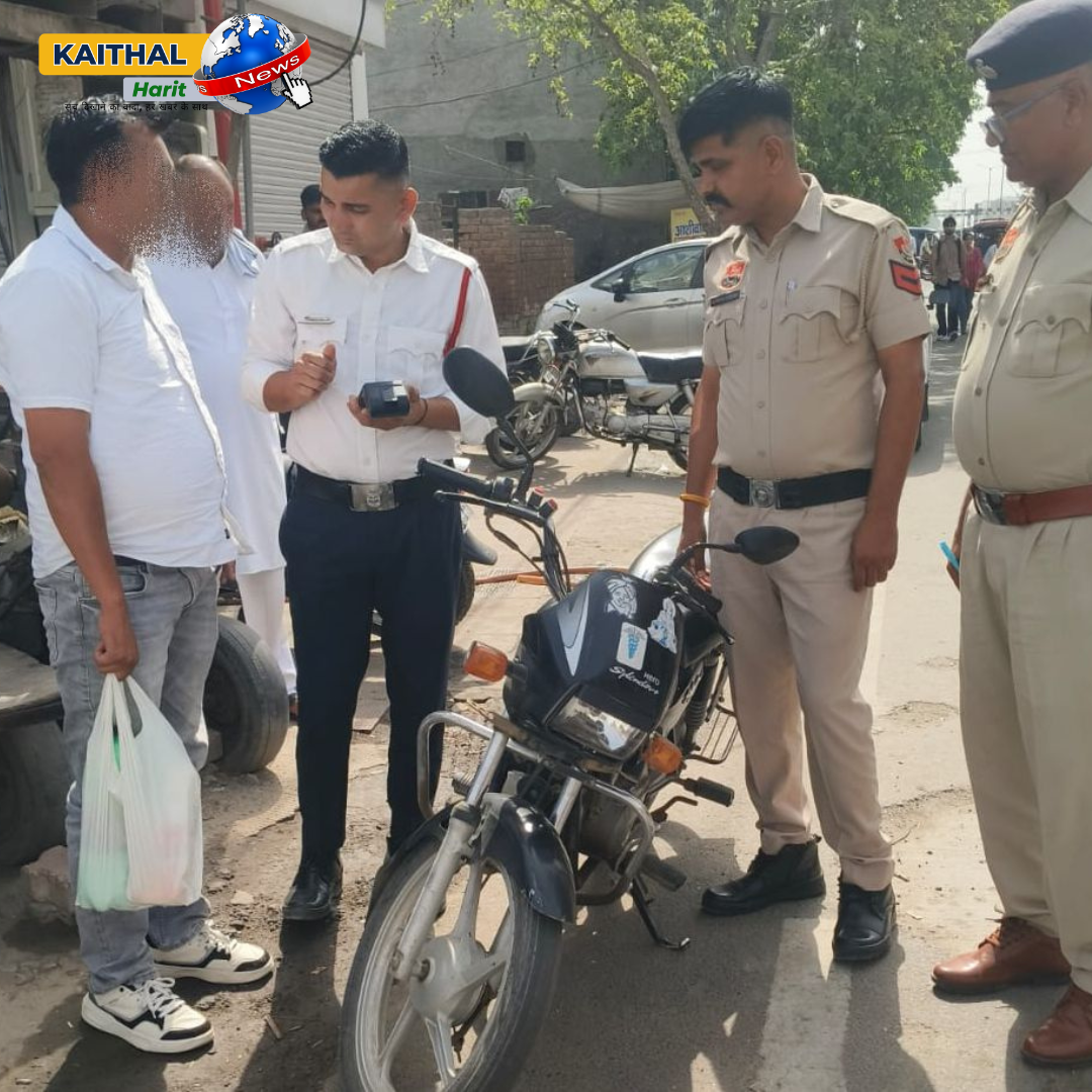 Post Image Bina Number Plate Vahanon Par Zila Police Ki Badi Karvayi, 58 Challan aur 53 Vahan Impound